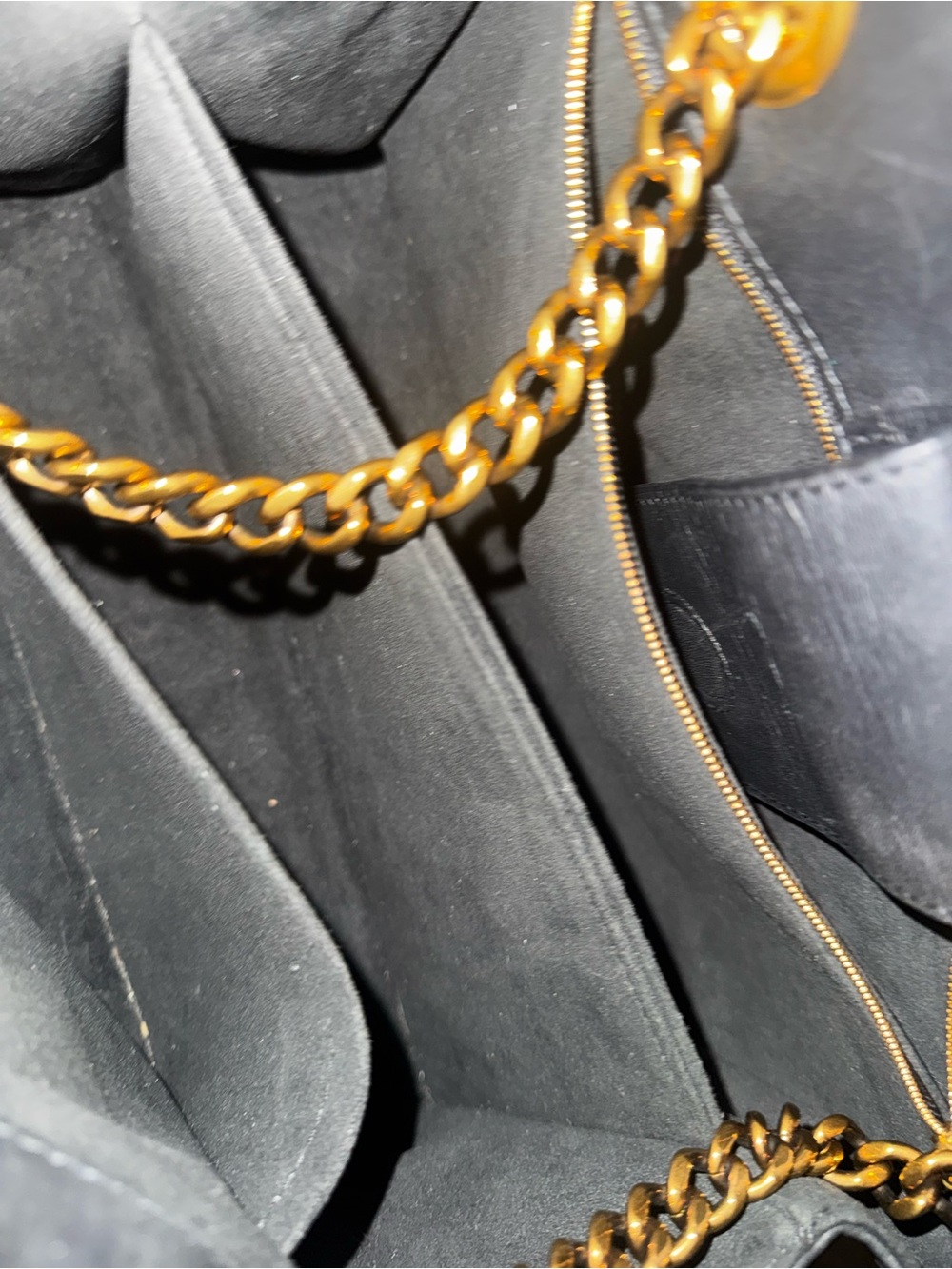 Louis Vuitton Black Quilted Shoulder Bag with Gold Hardware - Picture 7 of 7